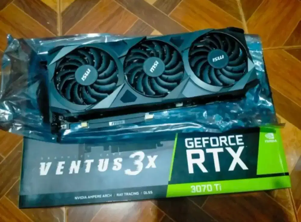 VGA MSI Ventus 3x Nvidia GeForce Rtx 3070ti 8G 256bit likenew mulus