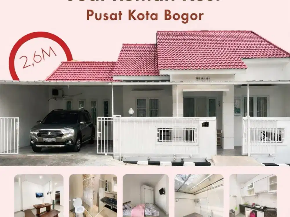 Dijual Rumah Kost Aktif di Bogor Kota,Perumahan Bogor Baru