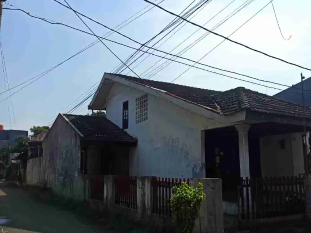 Jual cepat Rumah Tua Hitung Tanah bisa beli sebagian Duren sawit Jakarta Timur