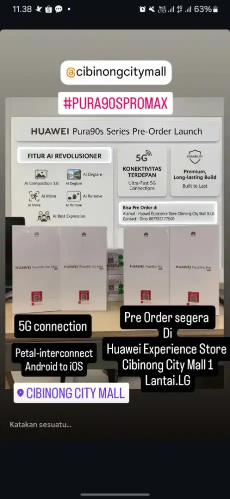 Pre Order Huawei Pura90s Series