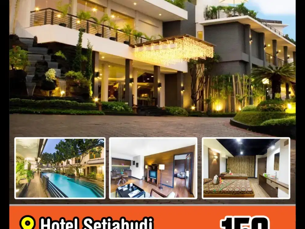 Hotel Aktif Bintang 4 Setiabudhi Bandung Kota, Strategis, Murah, Jarang Ada