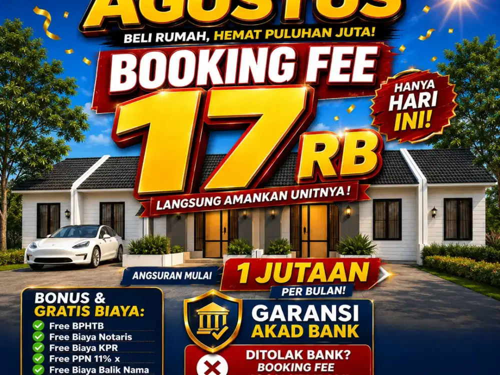 [SUBSIDI] Rumah View Gunung di Serang | Dekat Tol Serang Barat