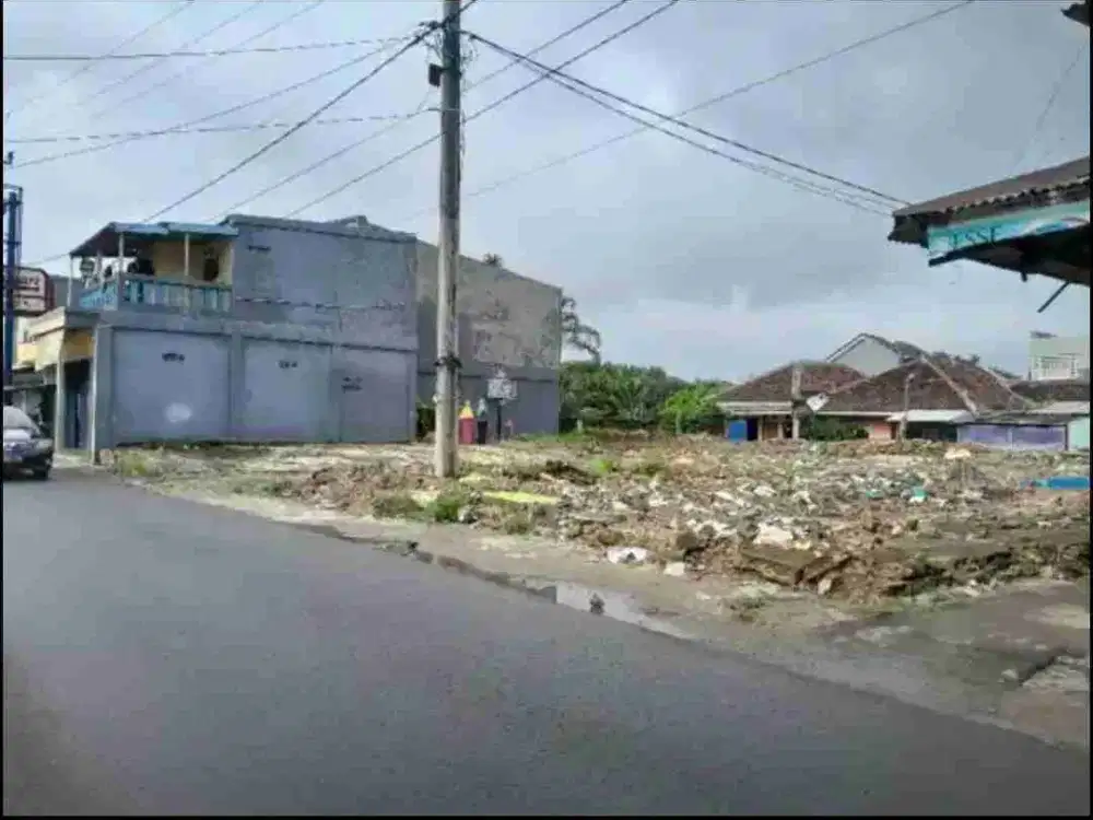 di jual tanah strategis untuk usaha, luas 278m, hrg di bawah pasaran samping alfamart & bakso aloy,bogor barat,bogor kota..