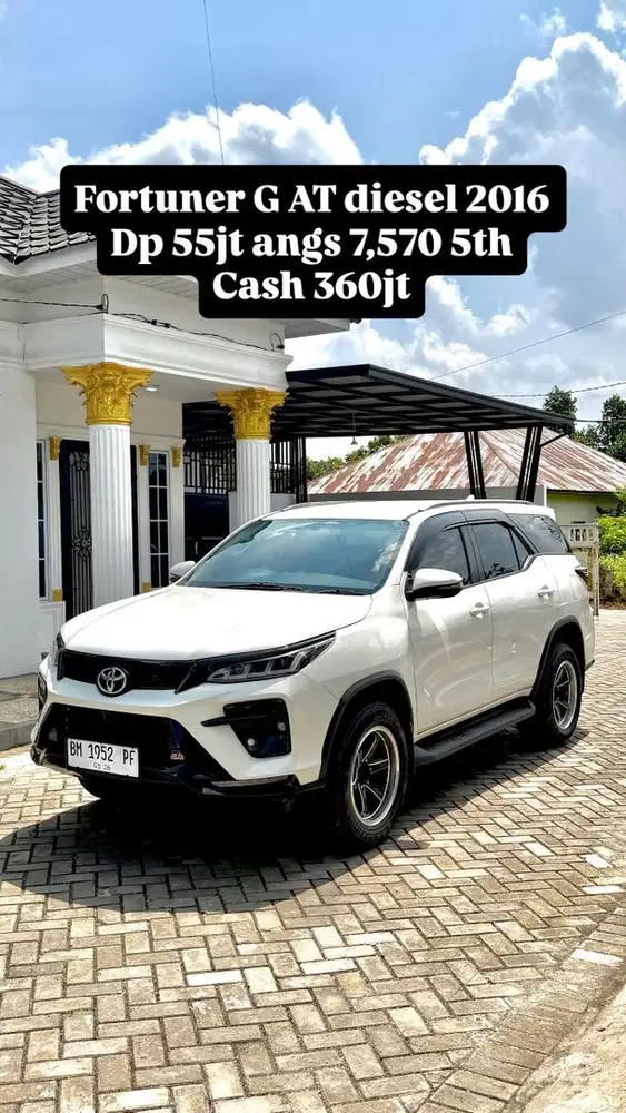 Fortuner g a/t 2016