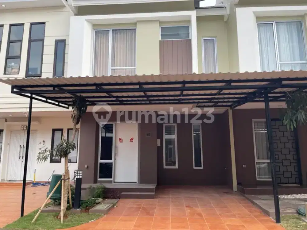 Dijual Rumah (48 M2) SHM Full Furnish + Elektronik di Malibu Village Gading Serpong