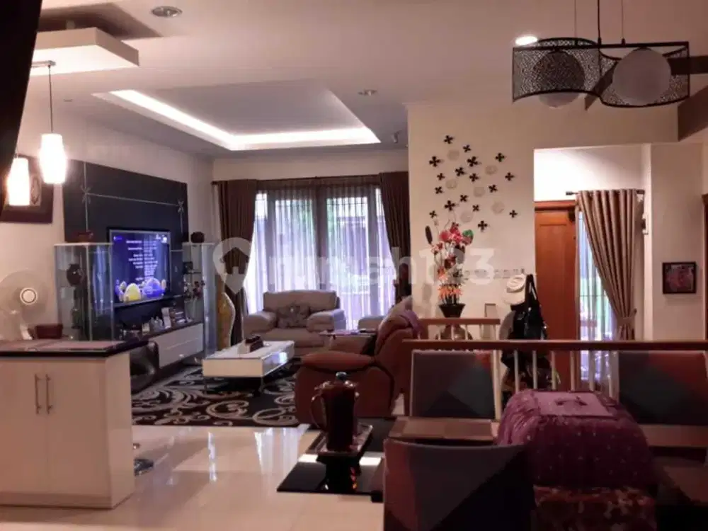 Jual Cepat Rumah Lebar 9 Furnished di Kencana Loka Extension BSD