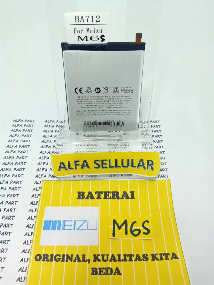 Baterai MEIZU M6S Baterai BA712