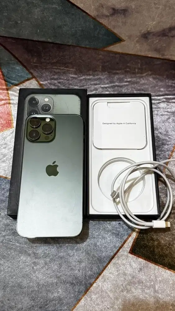 iPhone 13 Pro Max 256GB Alpine Green Mulus Original Normal