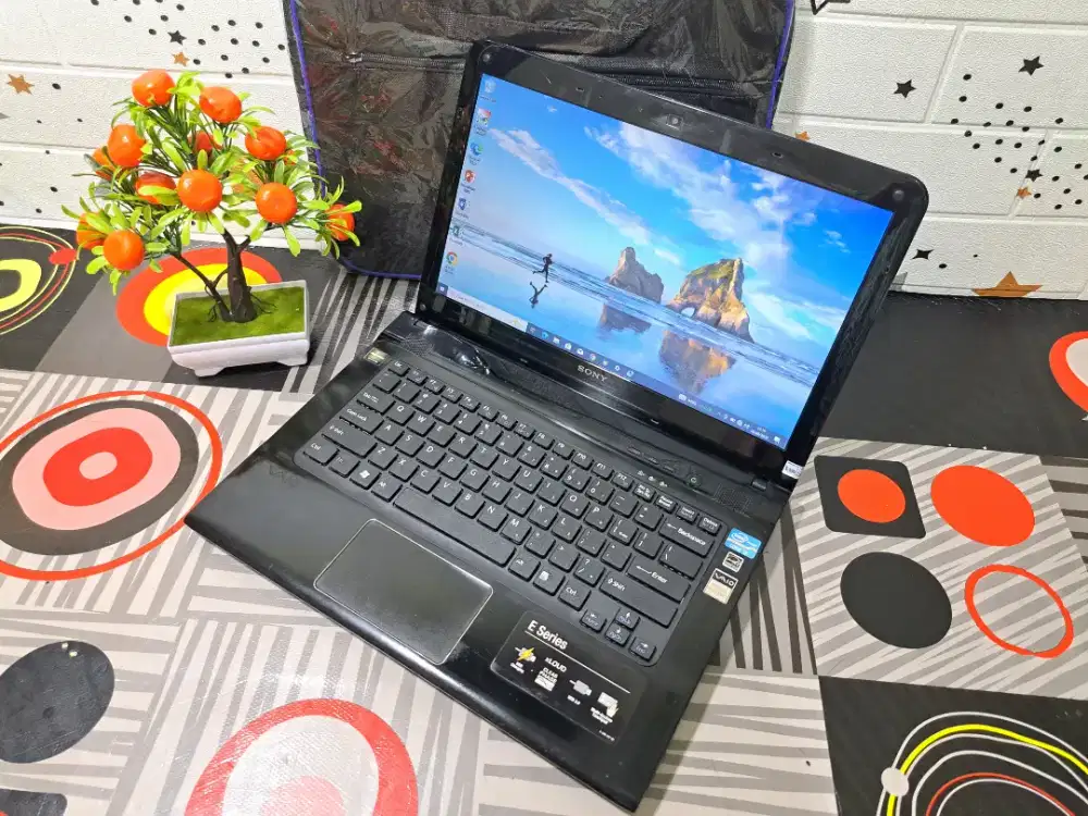 BU laptop sony vaio core i5 ram 6 gb hdd 500 gb siap pakai lancar jaya