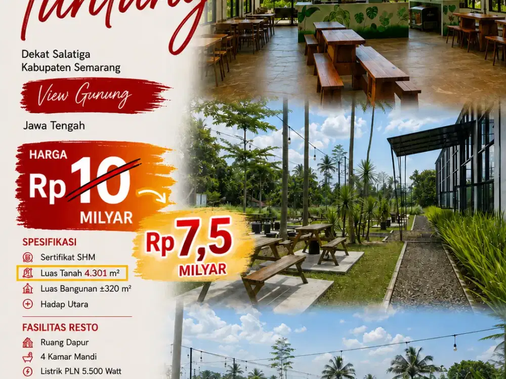 Tuntang, dekat Salatiga, kabupaten Semarang, view gunung, Jawa Tengah