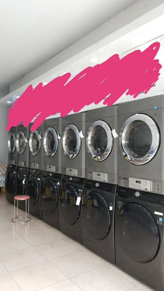 Mesin bekas laundryan