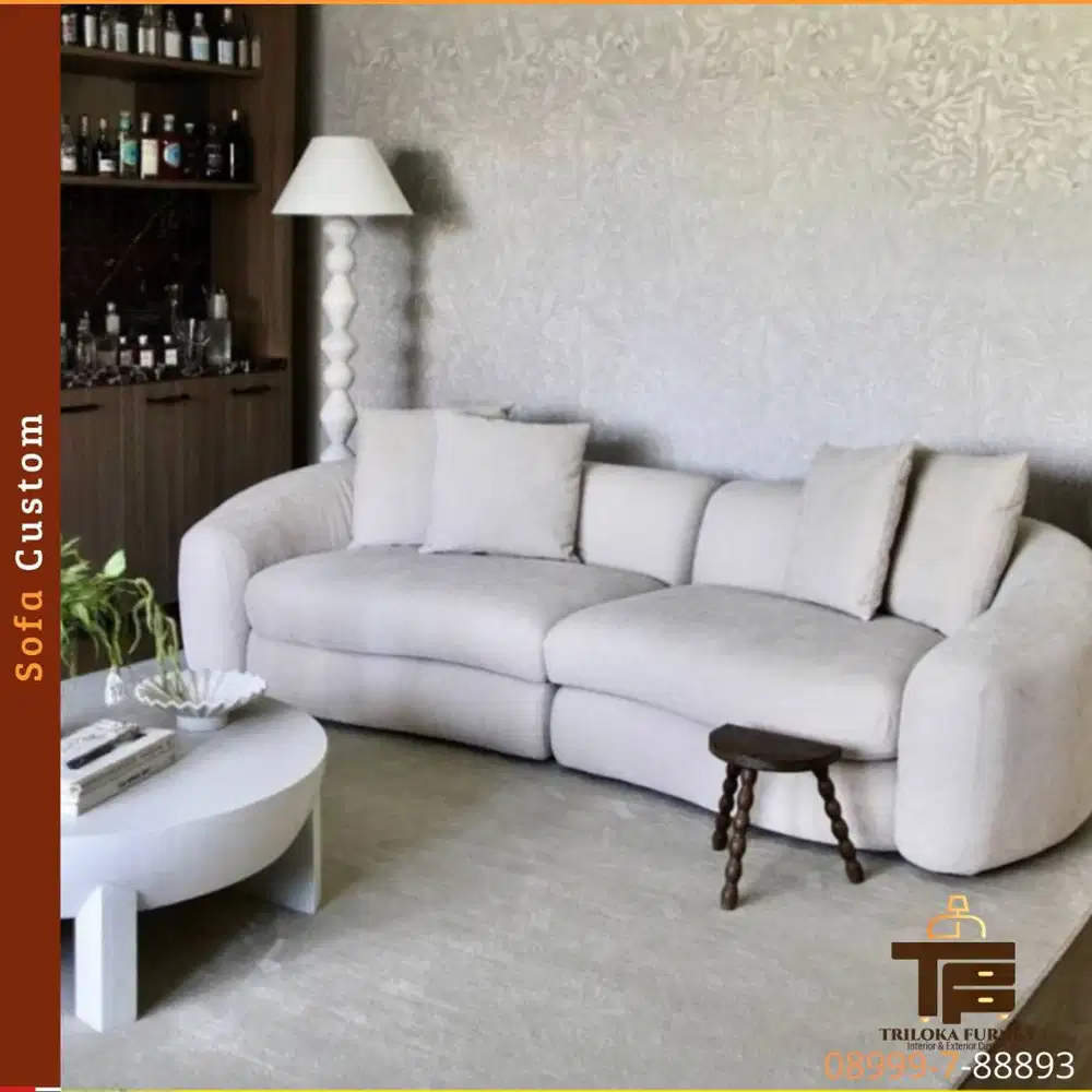 Sofa Custom Ruang Tamu Premium Harga Langsung Pembuat