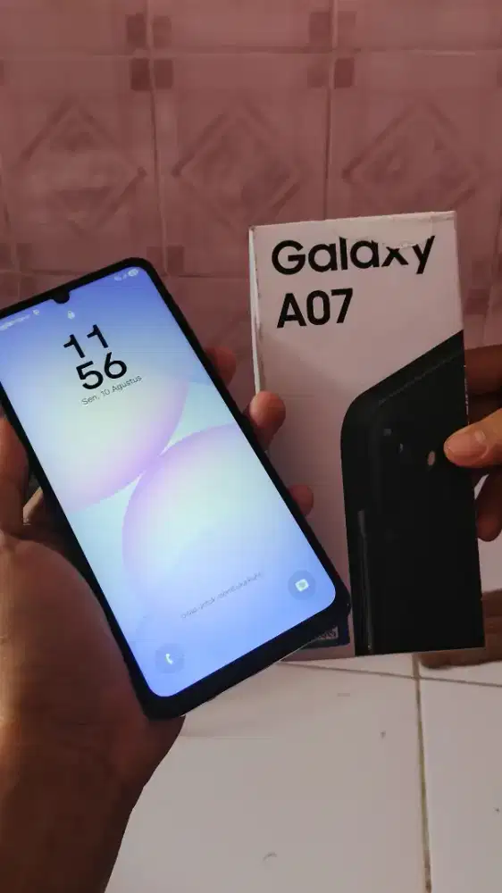 Samsung galaxy a07 ram 8/256 minus pemakaian hp+dos