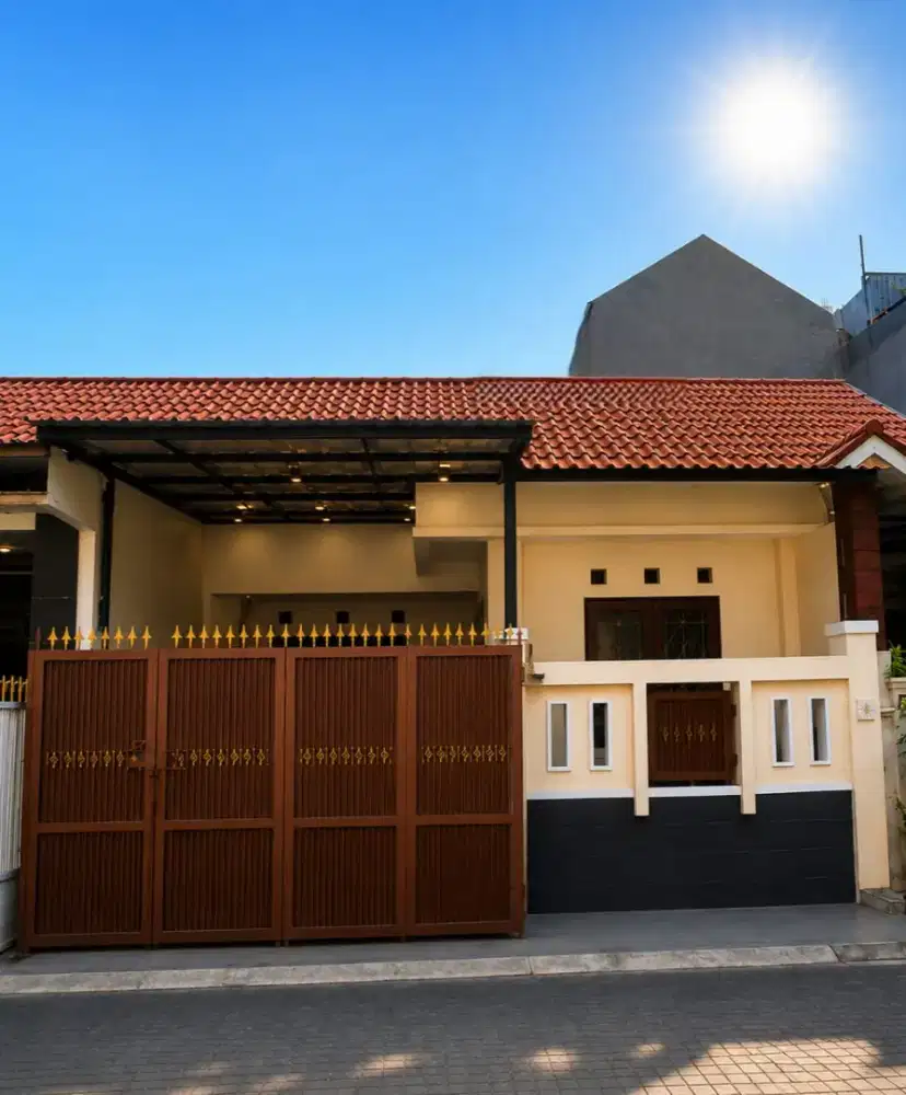 Dijual rumah rapi siap huni taman harapan baru cluster