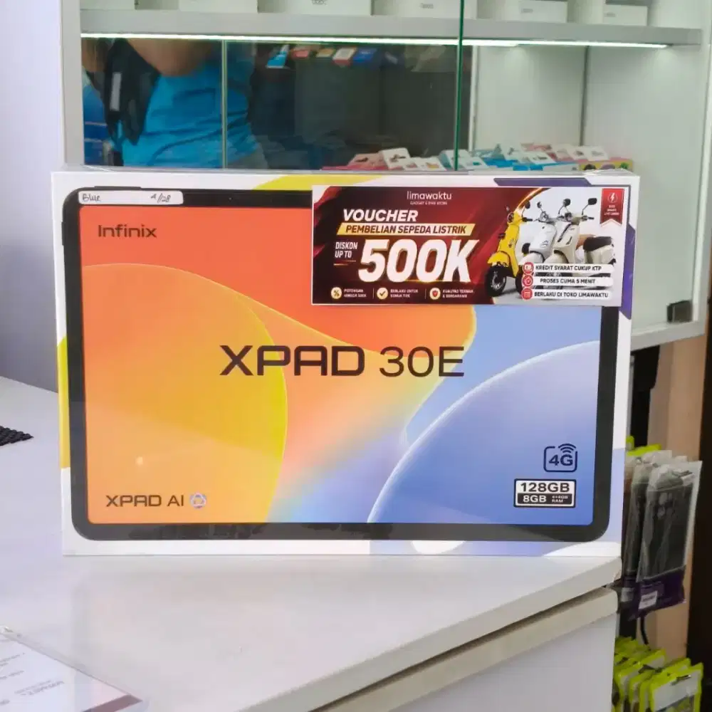 Tab Infinix Xpad 30e Bisa SIM card Siap Cod