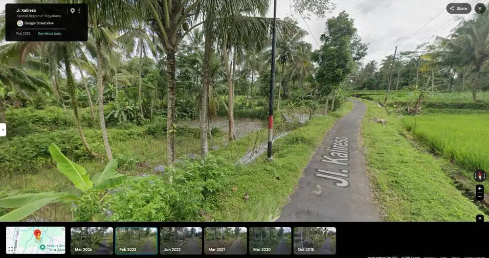 Dijual Tanah SHM Pekarangan di Pakem, Sleman