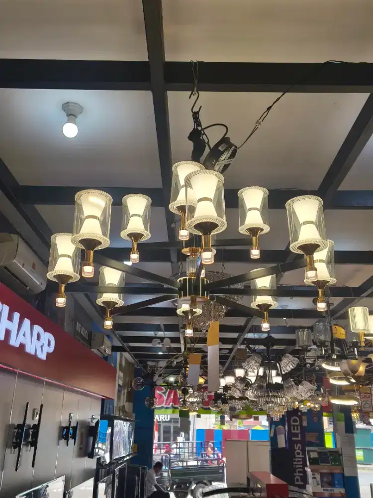 CHANDELIER LAMPU HIAS | LAMPU GANTUNG | Bisa Cicilan