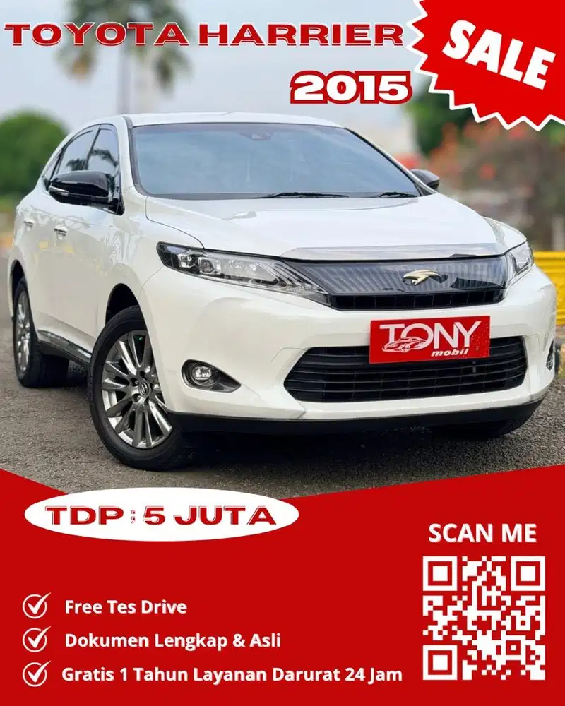 Toyota New Harrier 2.0L AT 2015