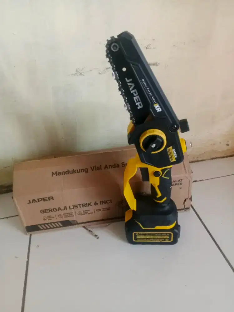 Gergaji tangan portable 6 brushless + 9888VF Japer original