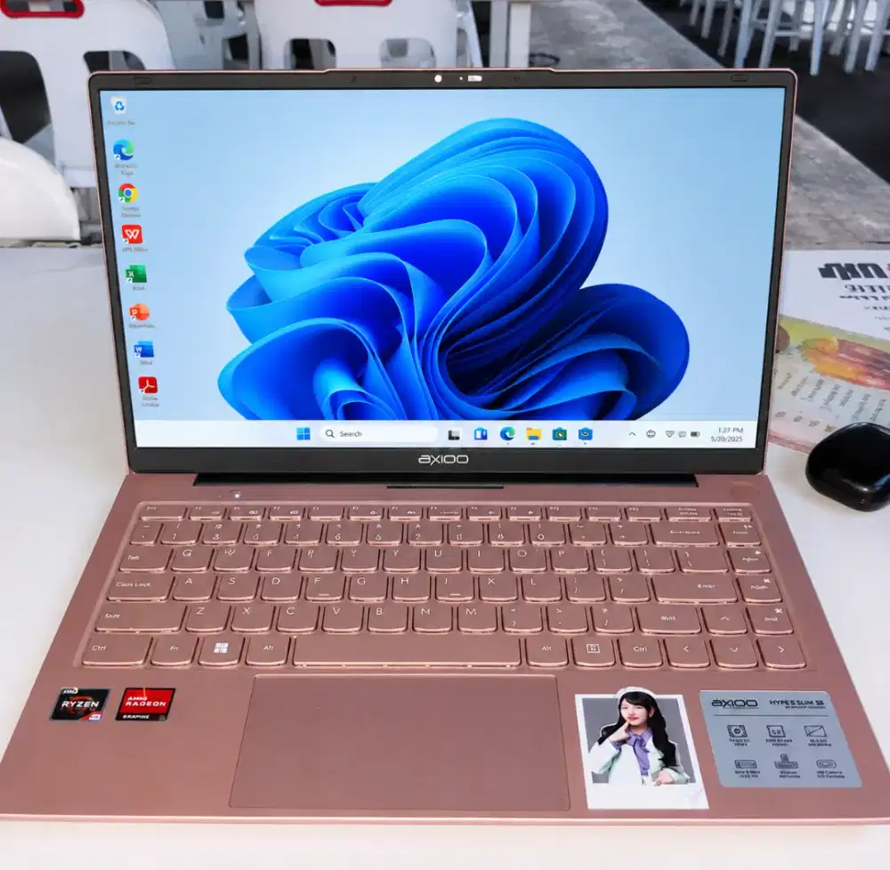 Second Like New Axioo Hype 5 AMD X3 Lolipop
