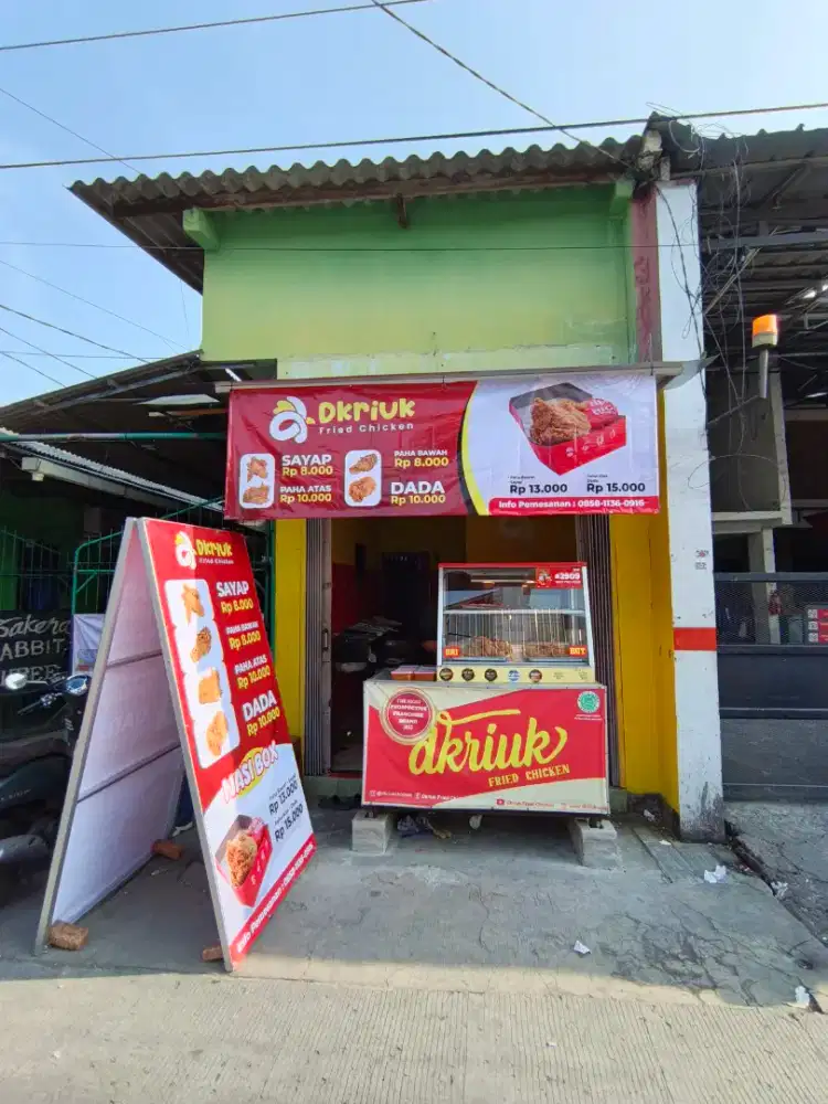 Lowongan jaga outlet Fried chicken (Dkriuk)
