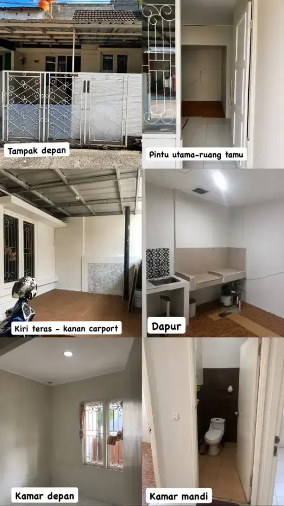 Disewakan rumah di Bukit Dago 2KT