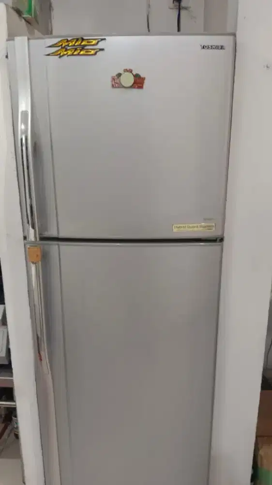 Borongan Kulkas 2 pintu 2 unit. Mesin dryer 1 unit, Freezer box 1 unit