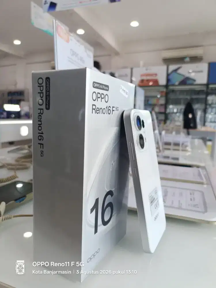 OPPO RENO 16F 5G BARU GARANSI 2 TAHUN BISA TKR TMBAH