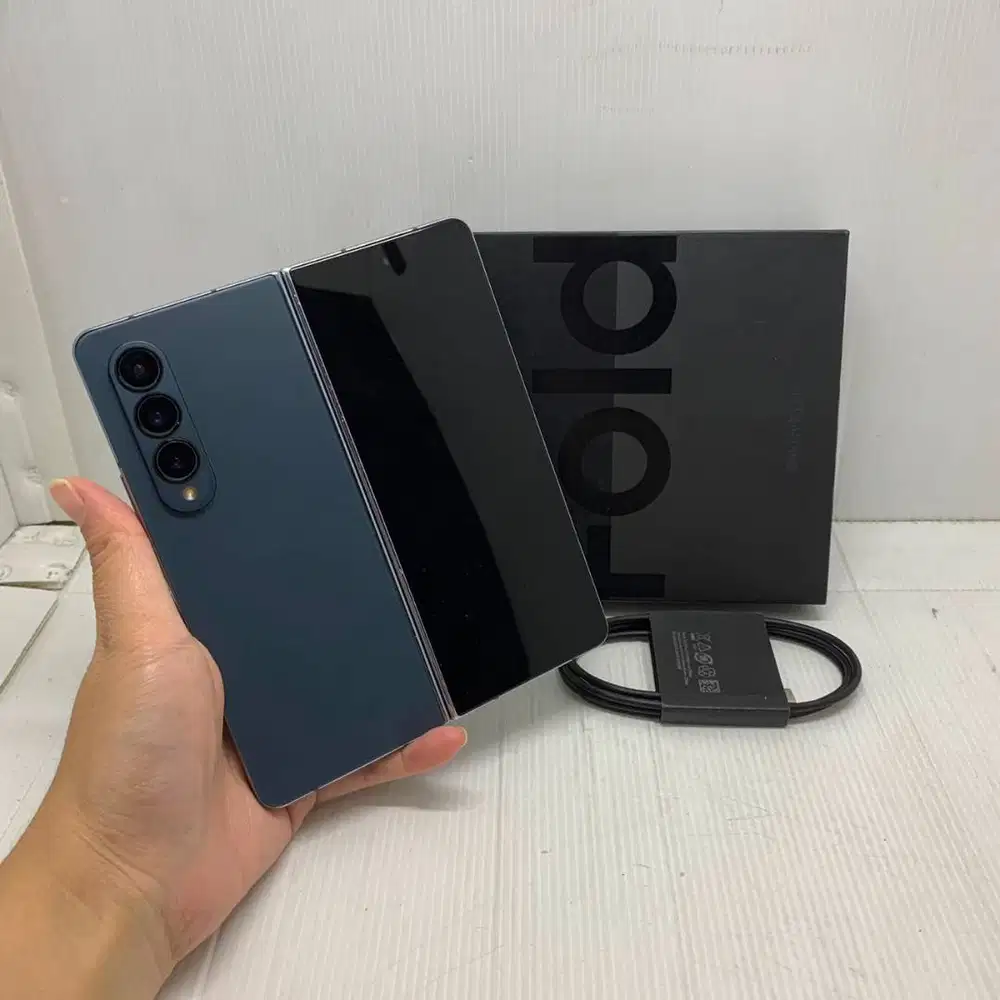 SUPER SALE SAMSUNG GALAXY Z FOLD 4 5G BEACUKAI 12/256 GRAYGREEN FULLSE