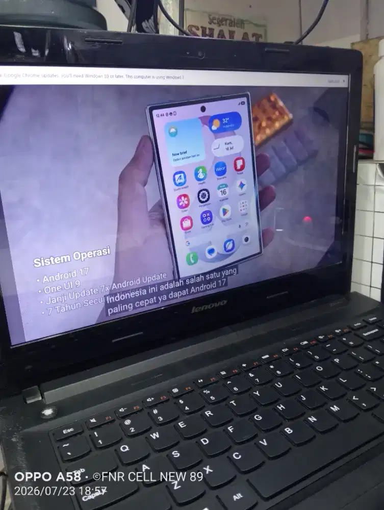 Laptop Lenovo AMD A8 RAm 6 /64bit unit normal