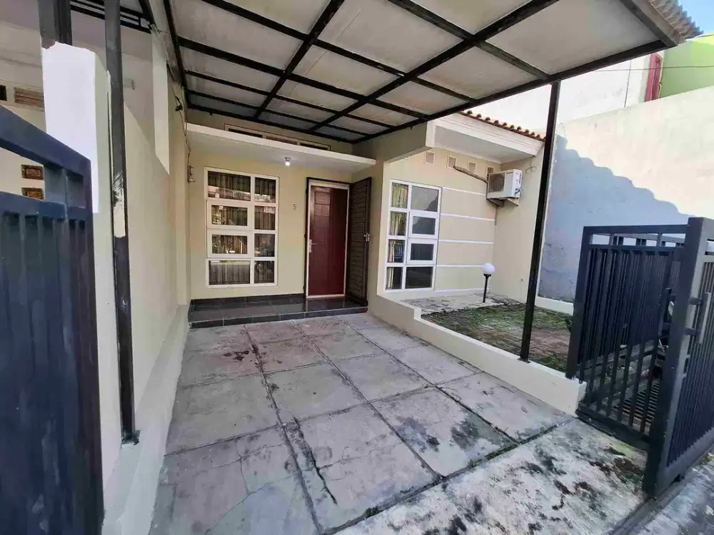 Di sewakan rumah cluster 1 lantai rapih terawat tidak banjir dkt Galaxy Bekasi