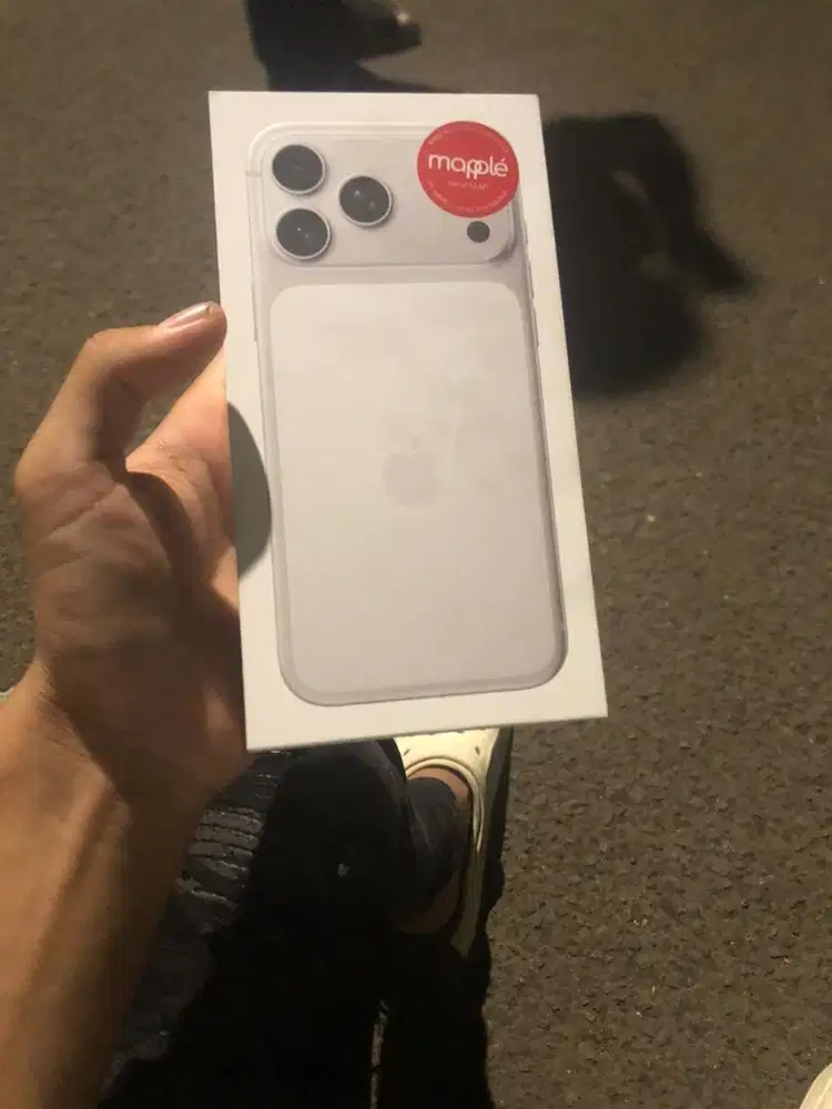 iphone 17 promax 256 silver segel