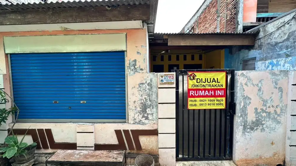 Rumah yang strategis Di Jalan Nusa Indah Perumnas Klender