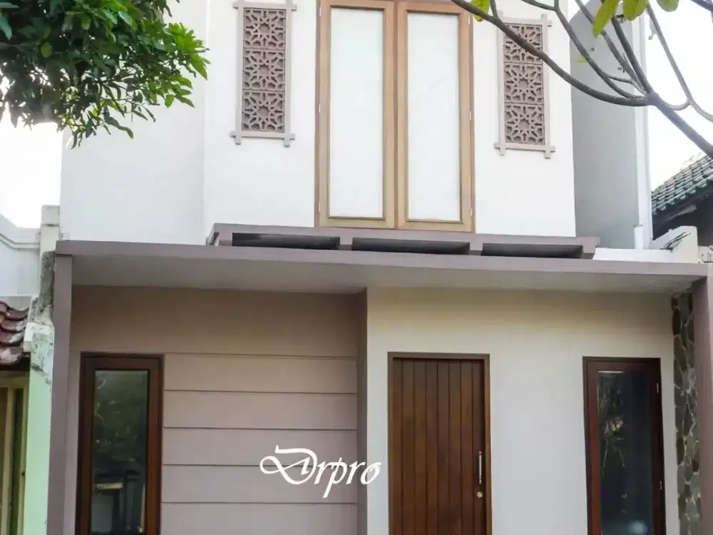 Rumah villa bintaro regency siap huni pondok aren