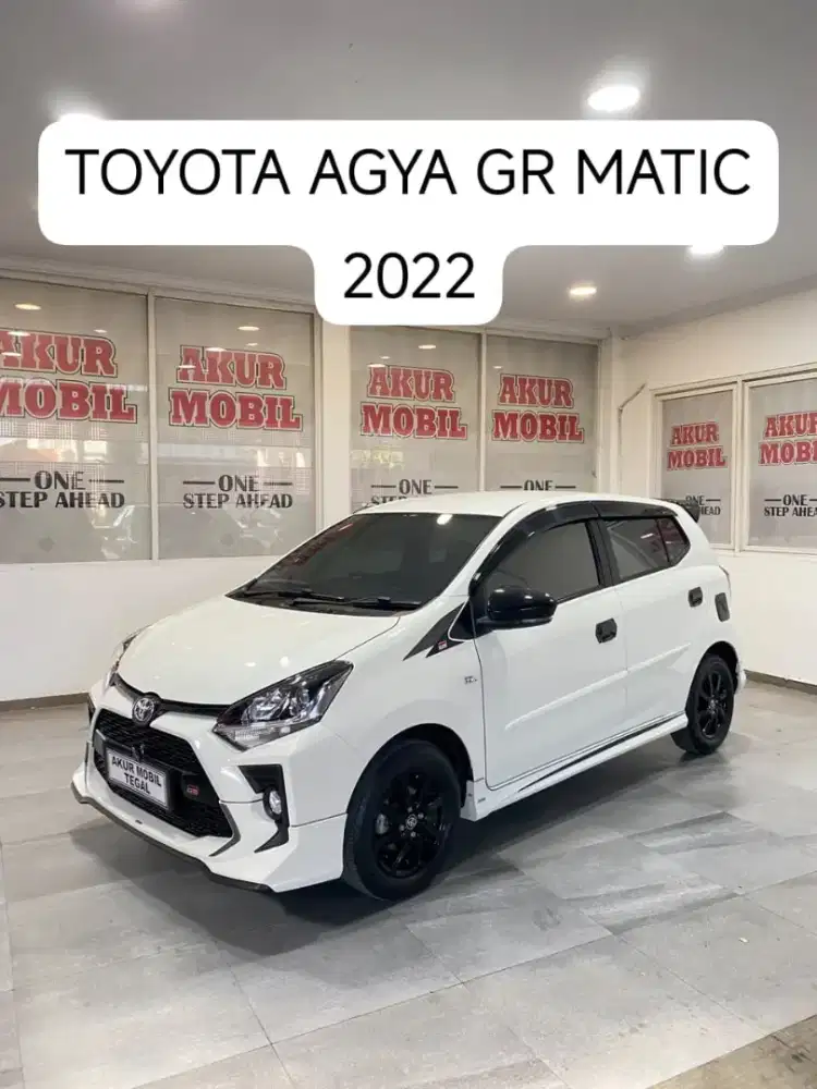 DP 25JT! TOYOTA AGYA 1.2 GR MATIC 2022 PUTIH SIAP PAKAI FUL ORI