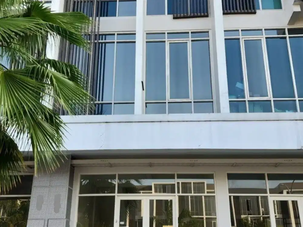 Disewakan ruko 3 lantai north west boulevard citraland