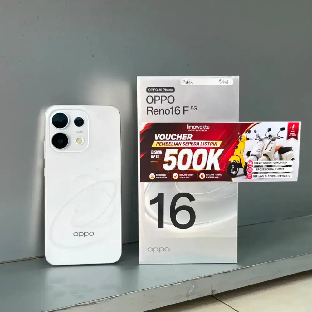 Oppo Reno16 series kredit DP 0% KTP sjaa