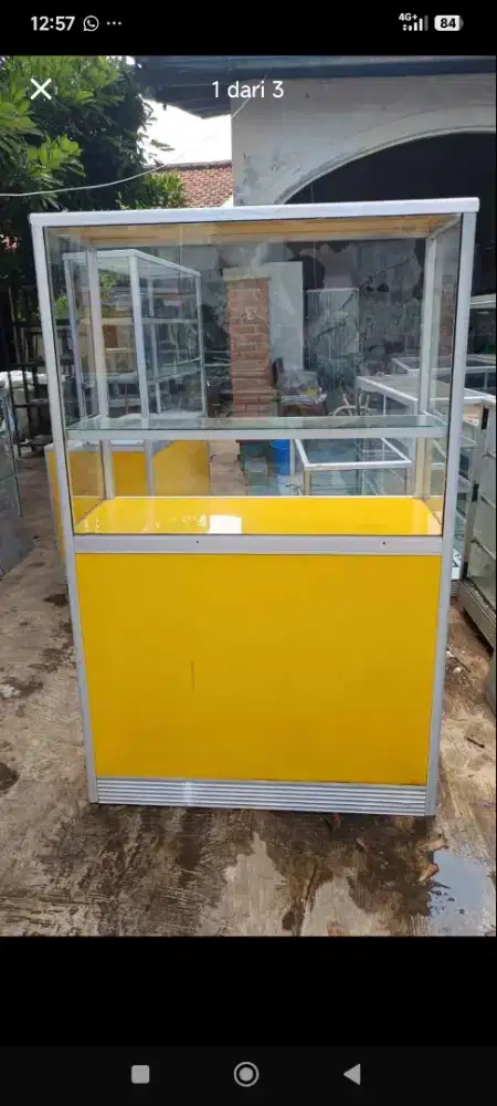 Jual grobak etalase kondisi second, Lok pamulang barat , Tangsel