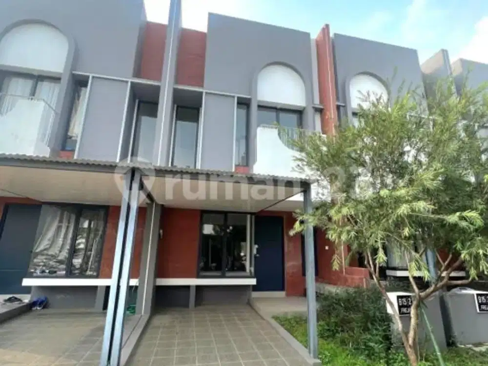Rumah 2 Lantai Hadap Selatan Semi Furnished di BSD Freja Suites
