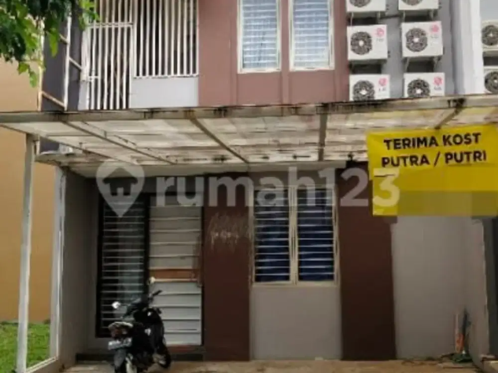 Rumah Kost 6 Kamar Hadap Utara Unfurnish di Cluster Naturalle BSD