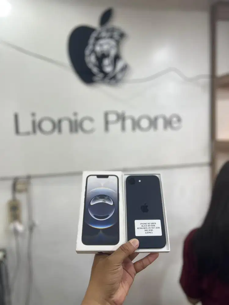 Iphone 16e 128gb ibox garansi on oktober 2026