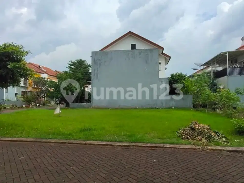 Kavling gandeng Luas 249m 115x16,5m Di Cluster Lantana JGC