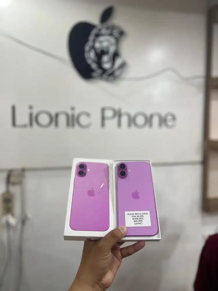 Iphone 16 plus 256gb second ibox fullset original