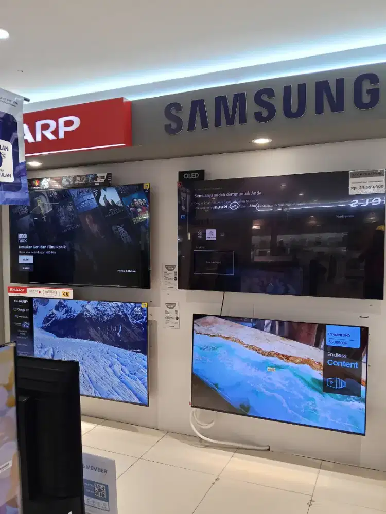 TV LED Smart Baru New 4K
