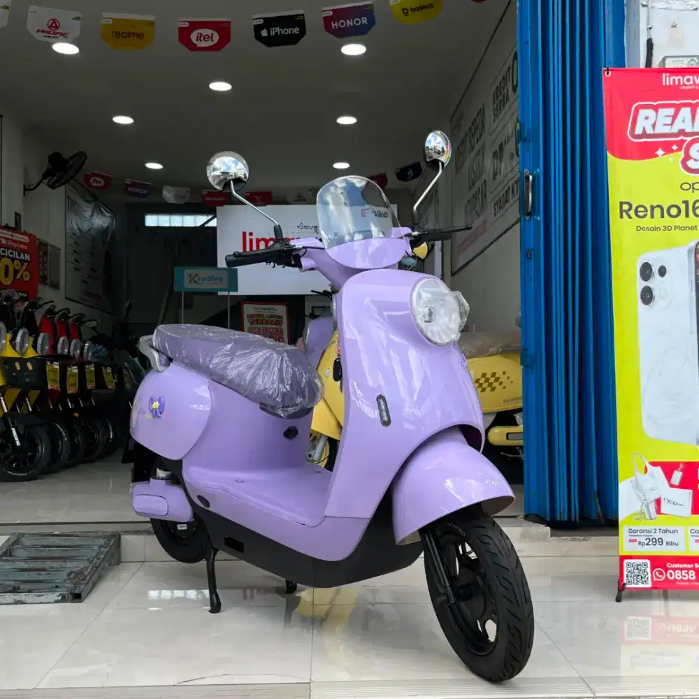 Sepeda listrik kredit DP 0% KTP saja