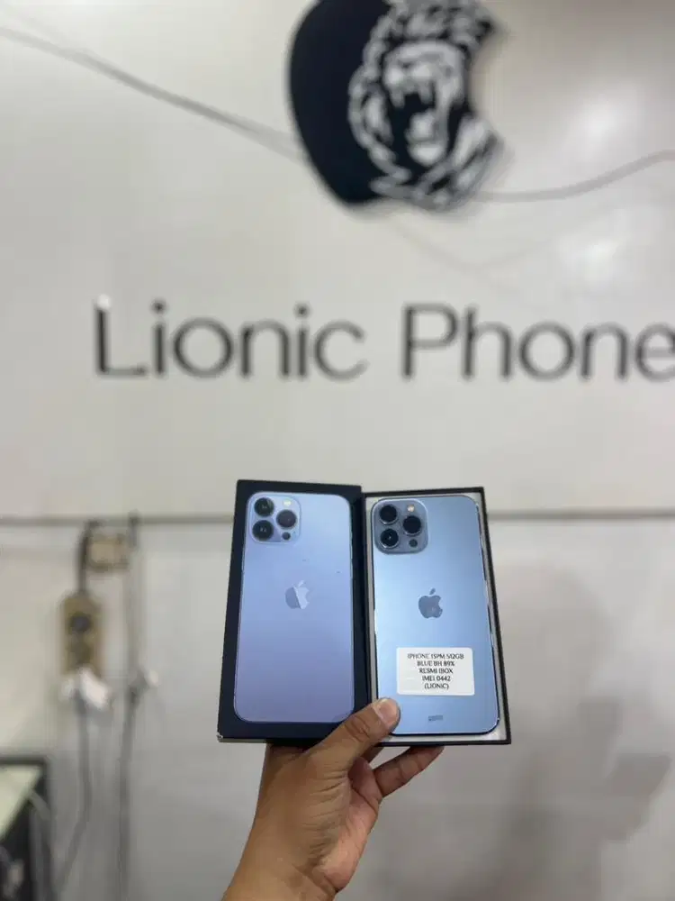 Iphone 13 promax 512gb second ibox super likenew mulus