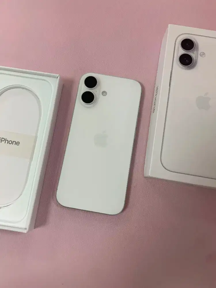 iPhone 17 Basic 256GB Resmi iBox White Fullset