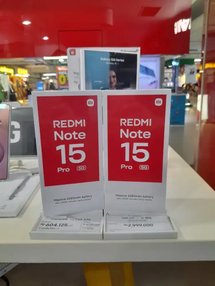 XIAOMI NOTE 15 PRO⁵G 8/256 GARANSI RESMI 100%