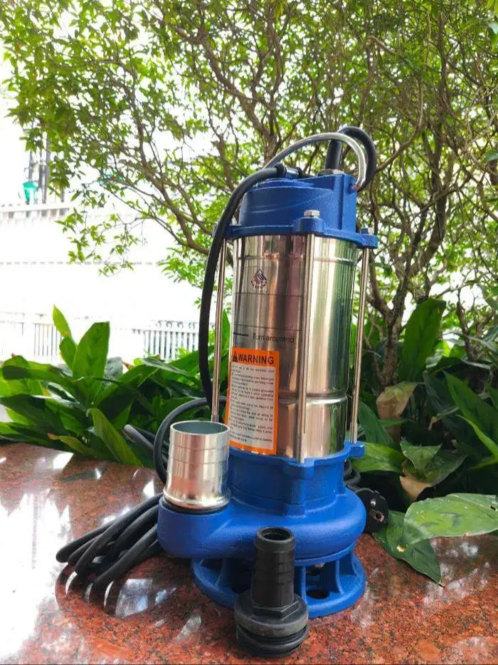 MAXPUMP Pompa Celup Air Kotor Kolam Ikan Kuras Banjir 370W 1.5inch