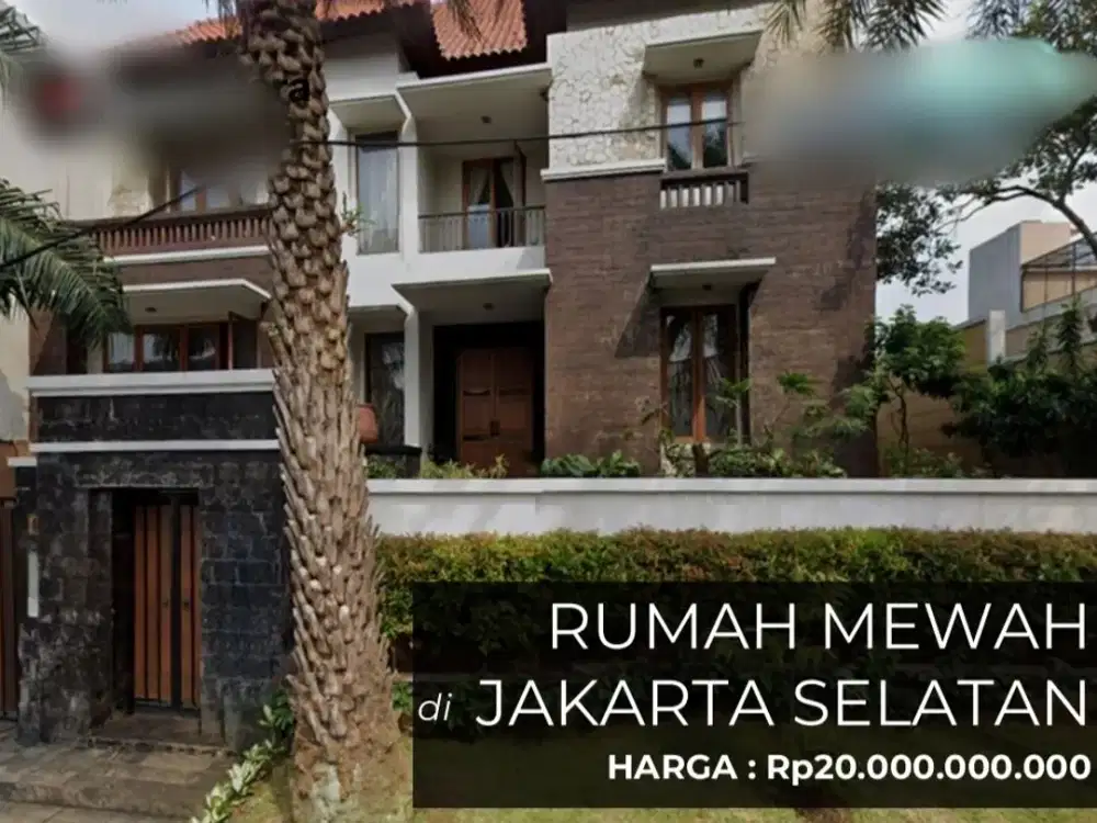 A21 Jual Murah Rumah Lelang Mewah di Pondok Indah Cluster Elite